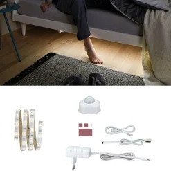 Paulmann YourLED Night-sæt 3W med sensor, hvid