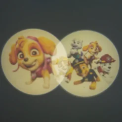 Paw Patrol LED-natlampe, 3-delt, til stikkontakt