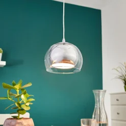 Pendel Rocamar 1-lys i krom