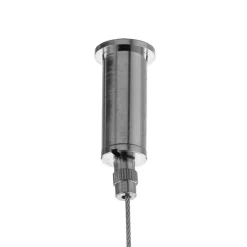 Pendellampe Dione, 6 lyskilder, krom