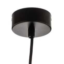 Pendellampe Kaja med lang, klar glasskærm