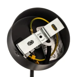 Pendellampe Kaja med lang, klar glasskærm