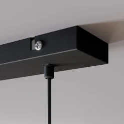 Pendellampe Midnight helt i sort 5 lyskilder