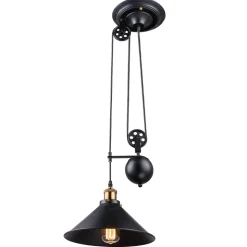 Pendellampe Viktor med 1 lyskilde - højdejusterbar