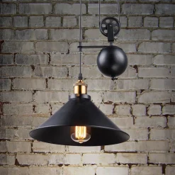 Pendellampe Viktor med 1 lyskilde - højdejusterbar