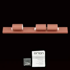 Penn loftspot, koralrød, længde 60 cm, aluminium