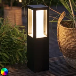 Philips Hue Impress sokkellampe, sort, RGBW