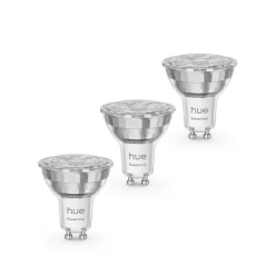 Philips Hue Smart LED-pære GU10, 5 W RGB CCT, 3-pak