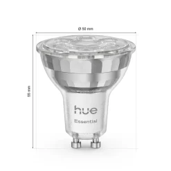 Philips Hue Smart LED-pære GU10, 5 W RGB CCT, 3-pak