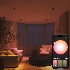 Philips Hue Smart LED-pære GU10, 5 W RGB CCT, 3-pak