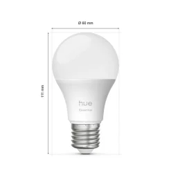 Philips Hue Smart LED-pære E27 A60, 8 W, RGB CCT 3 stk