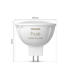 Philips Hue White & Colour Ambiance LED 6,3W GU5.3