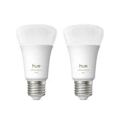 Philips Hue White Ambiance Smart E27 LED 8,1 W 1100 lm CCT 2 stk