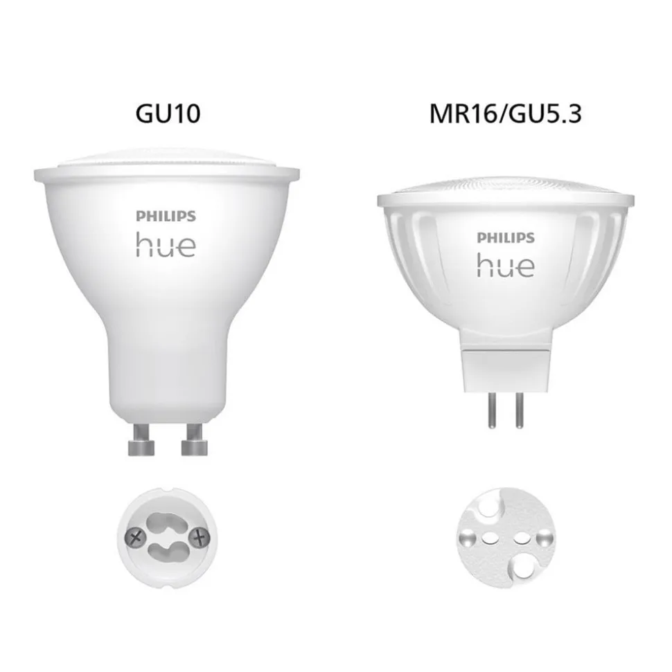 Philips Hue White Ambiance LED-pære 5,1 W GU5,3