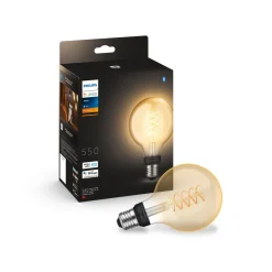 Philips Hue White filamentpære globe G93 E27 7,2 W