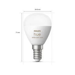 Philips Hue White&Color Ambiance E14 5,1W 2-pak