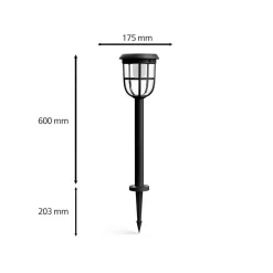 Philips LED solstibelysning Radier