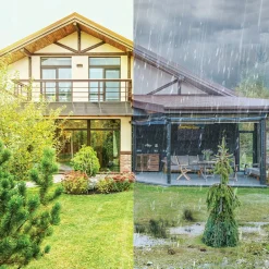 Philips LED-lampe med jordspyd Ezra UE, plast, IP44