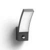 Philips Splay LED-lampe antracit, sensor, 4.000 K