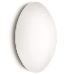 Philips Suede - rund LED-væglampe, Ø 28 cm