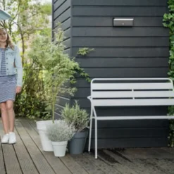 Philips udendørs LED-væglampe Bustan Sensor, 4.000 K