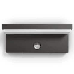 Philips udendørs LED-væglampe Bustan Sensor 2.700 K