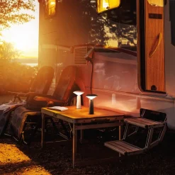 Pinto LED-bordlampe, CCT, sort