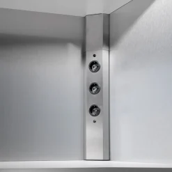 Power hjørnestikkontaktliste, sæt med 3