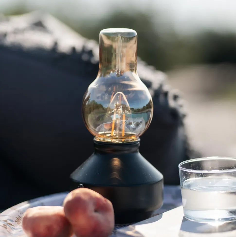 PR Home Glimt LED-terrasselampe, sort, IP44