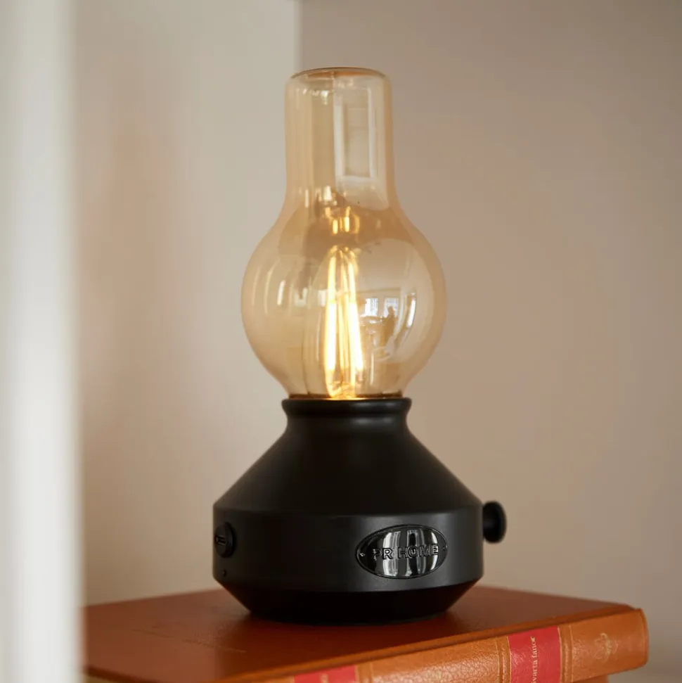 PR Home Glimt LED-terrasselampe, sort, IP44