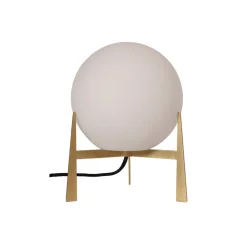 PR Home Milla bordlampe højde 28 cm guld/opal