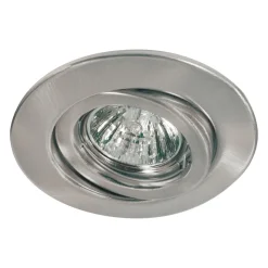 Premium Varias HV-indbygningslampe, børstet jern