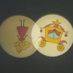 Prinsesse LED-natlampe, 3-delt, til stikkontakt