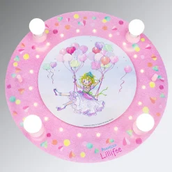Prinsesse Lillifee loftlampe med LED'er, rund
