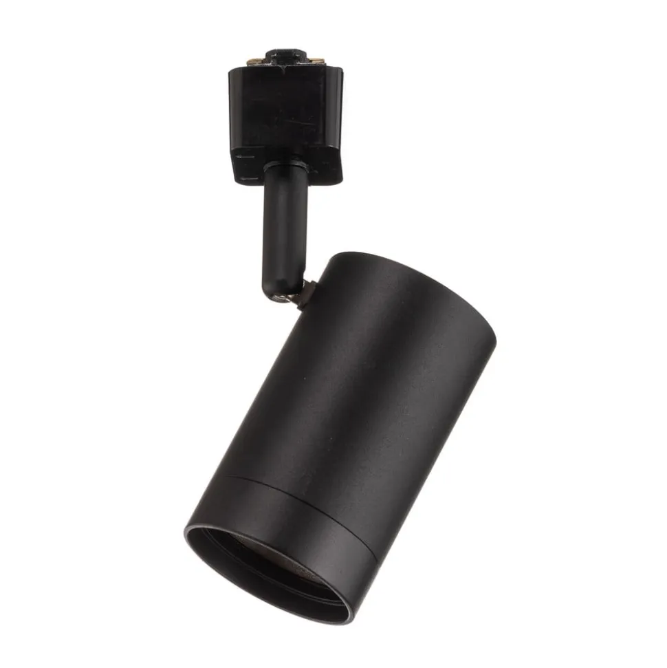 Prios 1 lyskilde skinnesystem Jorell, sort, 5 lyskilder, GU10