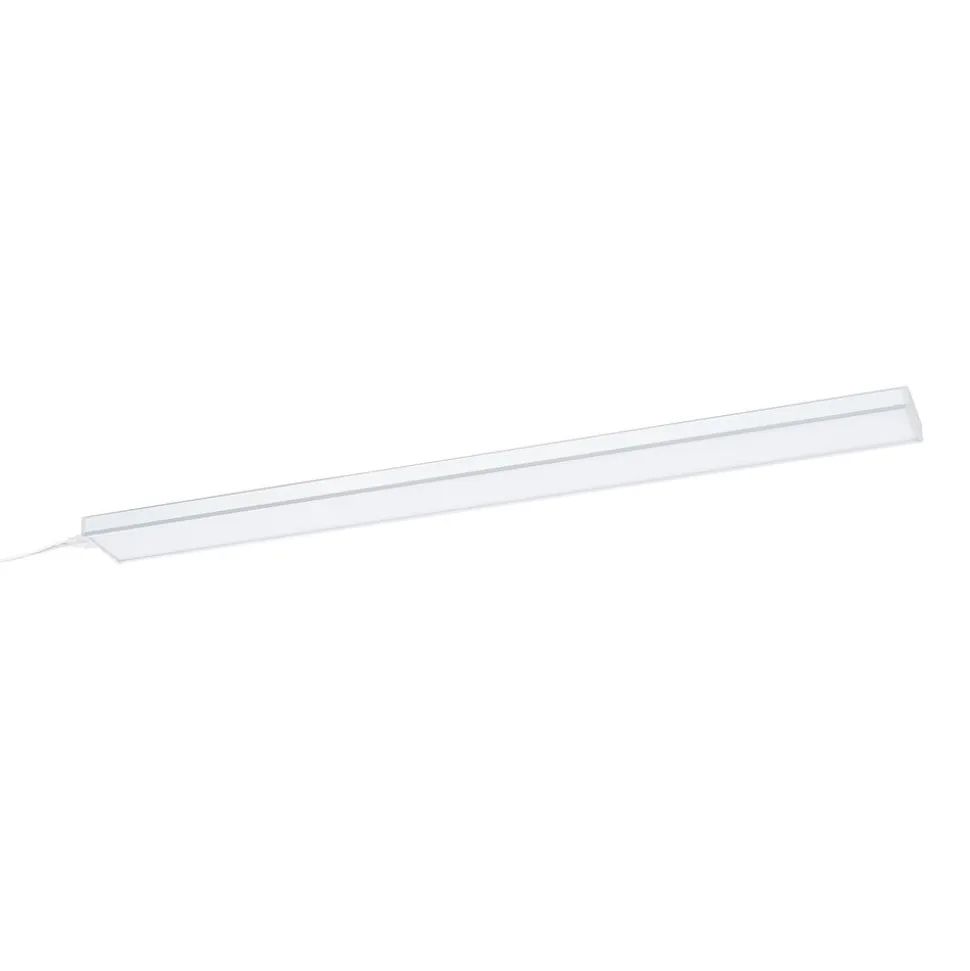 Prios Ashtonis LED-underskabsbelysning, kantet, 40 cm
