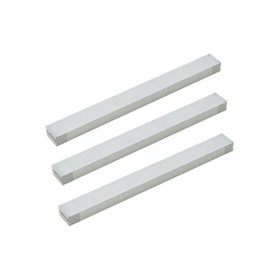 Prios Esbena LED-underskabsbelysning CCT 20 cm sæt med 3 stk