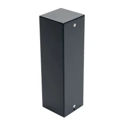 Prios Foranda energiprofil, 2 stikkontakter sort