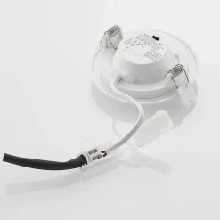 Prios LED-indbygningslampe Cadance, hvid, 12 cm, sæt med 10, CCT