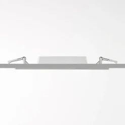 Prios LED-indbygningslampe Helina, sølv, 22 cm, 18 W, dæmpbar