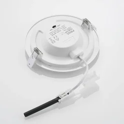 Prios LED-indbygningslampe Cadance, hvid, 17 cm, CCT, IP44