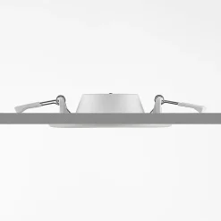 Prios LED-indbygningslampe Cadance, hvid, 12 cm, CCT, IP44