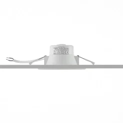 Prios LED-indbygningslampe Rida, sæt med 10, hvid, 12 cm, CCT, IP44
