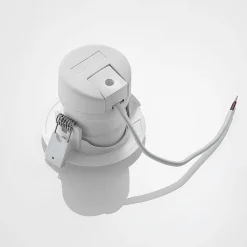 Prios LED-indbygningslampe Shima, hvid, 7 W, 3000K, dæmpbar