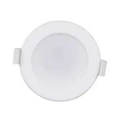 Prios LED-indbygningslampe Rida, sæt med 3, hvid, 15 cm, CCT, IP44