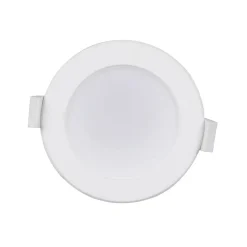 Prios LED-indbygningslampe Rida, sæt med 10, hvid, 15 cm, CCT, IP44