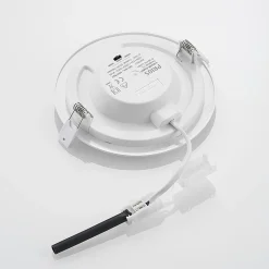 Prios LED-indbygningslampe Cadance, hvid, 17 cm, sæt med 3, CCT