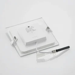 Prios LED-indbygningslampe Helina, hvid, 22 cm, 18 W, dæmpbar