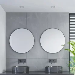 Prios LED-indbygningslampe Cadance, sølv, 12 cm, sæt med 10, CCT