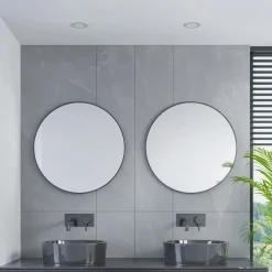 Prios LED-indbygningslampe Cadance, sølv, 12 cm, sæt med 3, CCT